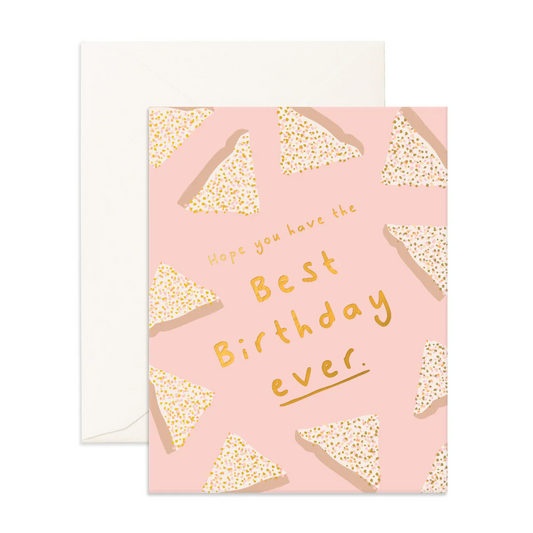 Birthday Fairy Bread Greeting Card 