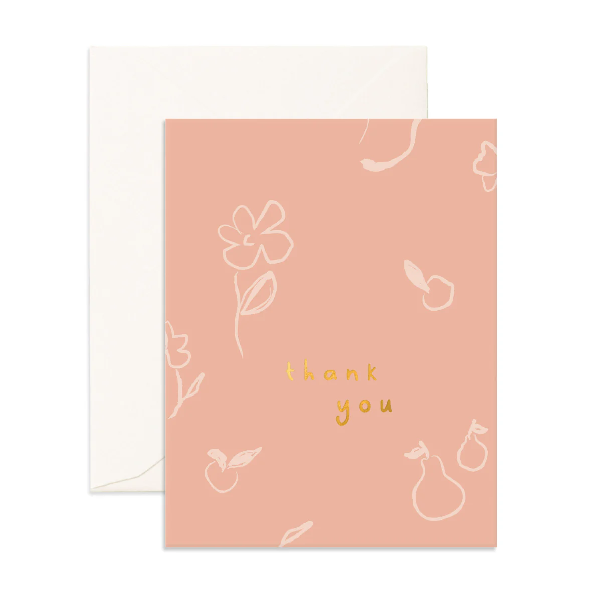Thank You Euro Summer Greeting Card