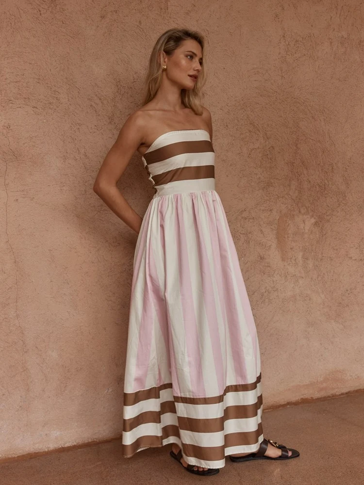 Nea Spliced Strapless Dress [sz:8]
