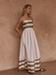 Nea Spliced Strapless Dress [sz:8]