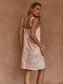 Vienne Mini Shift Dress Pink [sz:8]