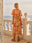 Elodie Midi Shirt Dress Petal [sz:10]