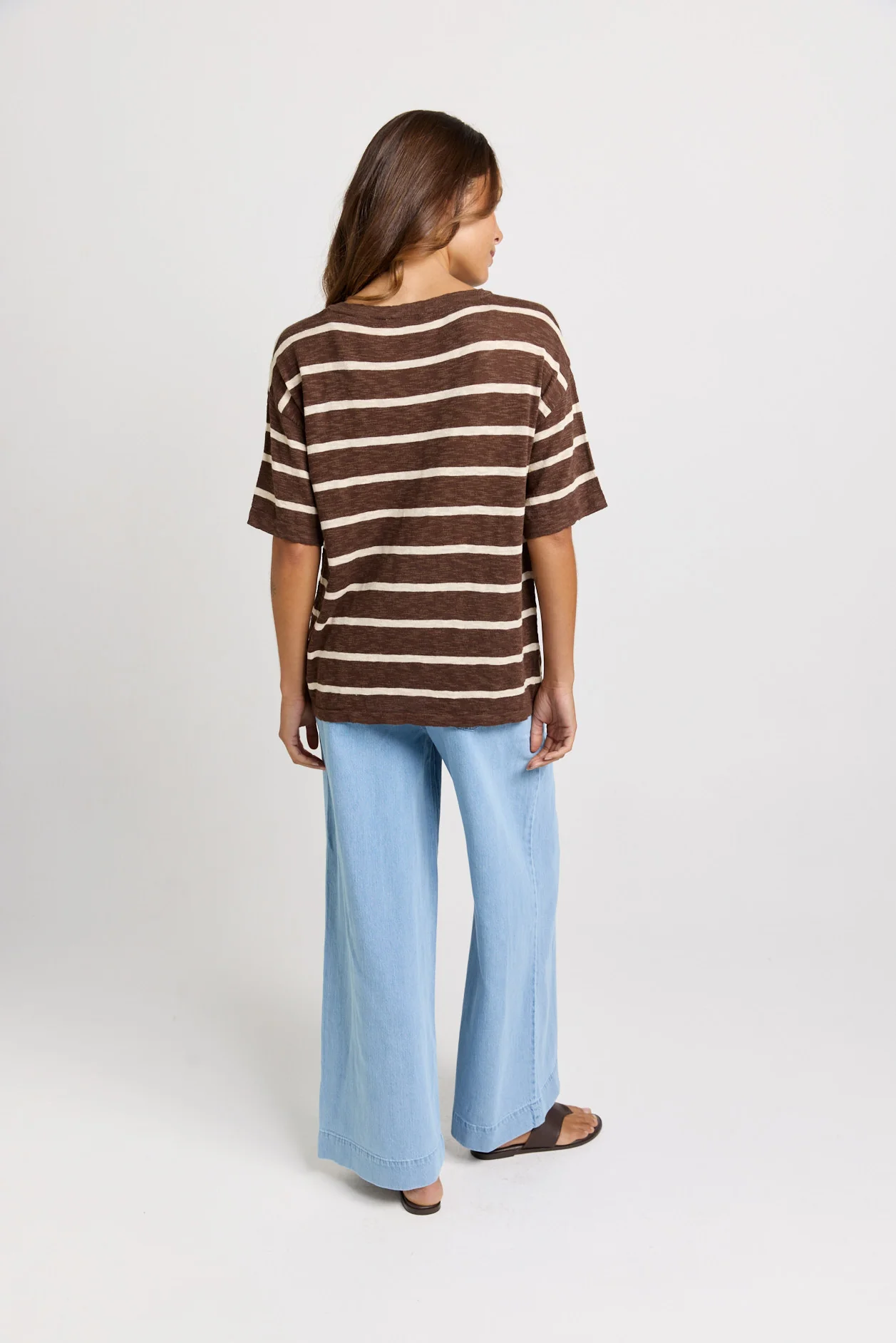 Aries Vneck Top Choc [sz:8]