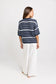 Dylan Knit Tee Navy White [sz:8]