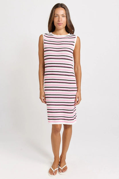 Mandy Tank Dress Choc Pink [sz:8]