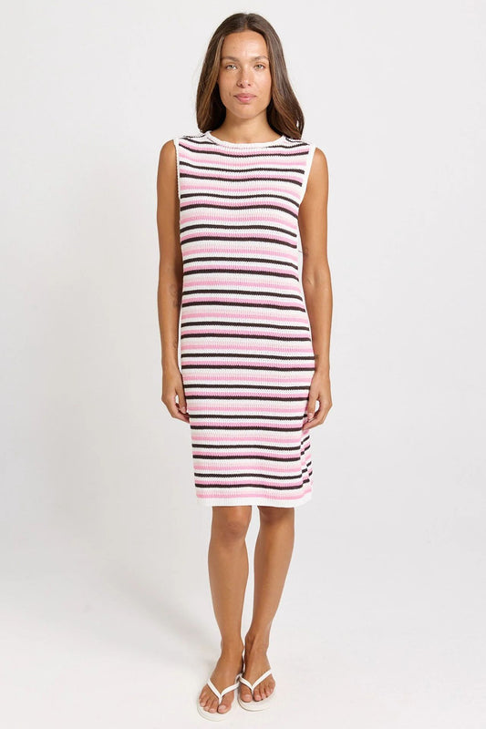 Mandy Tank Dress Choc Pink [sz:8]