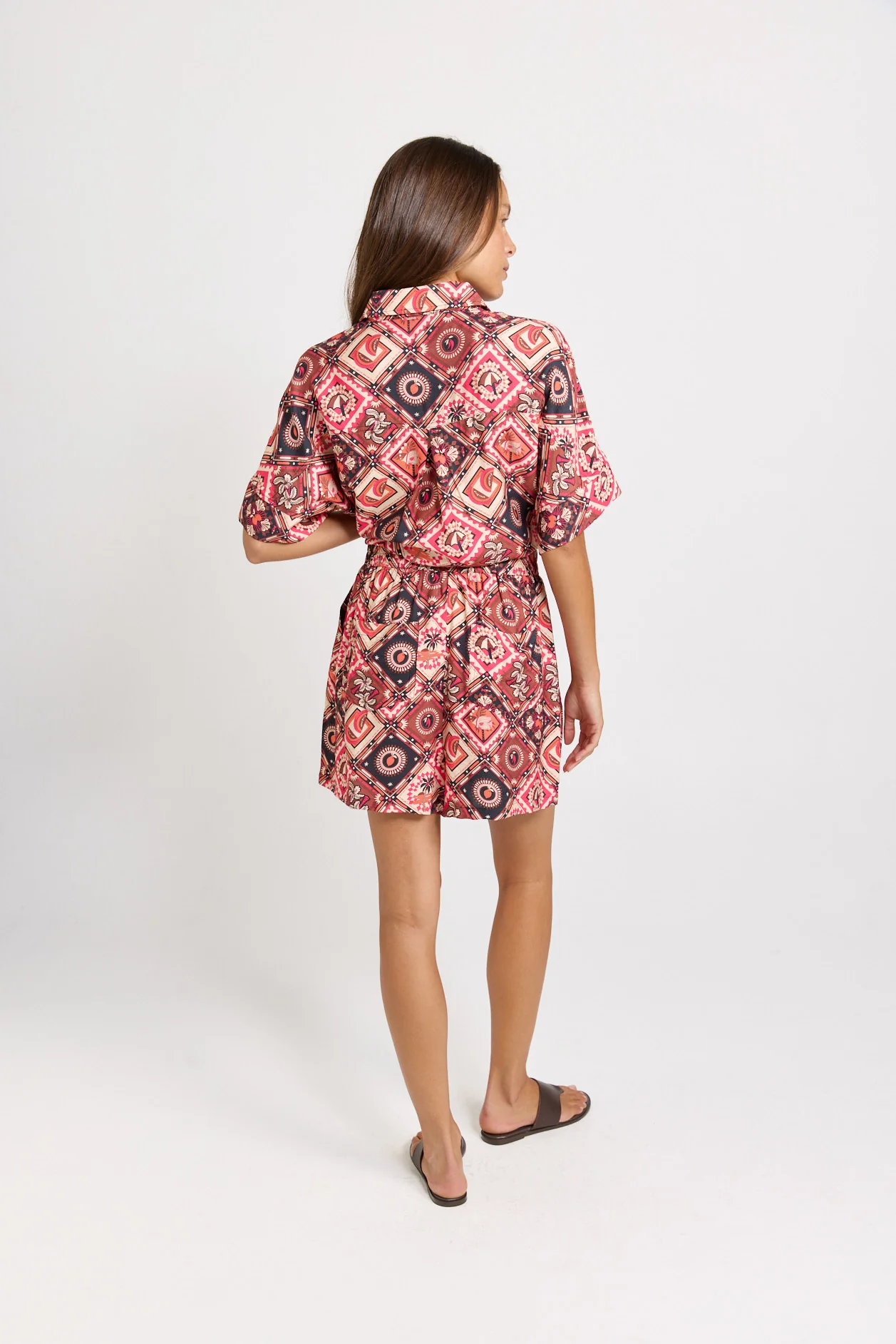 Solstice Short Coco Print [sz:8]