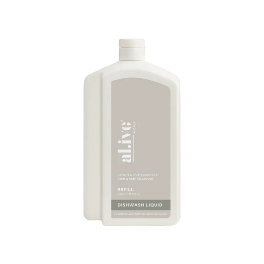1l Dish Wash Refill- Lemon & Pomegranate