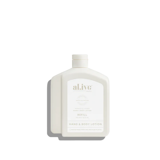 650ml Lotion Refill- Mango & Lychee