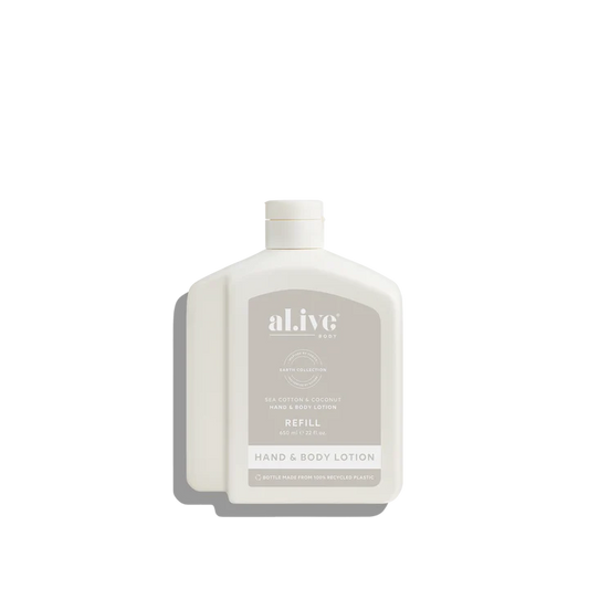 650ml Lotion Refill- Sea Cotton & Coconut