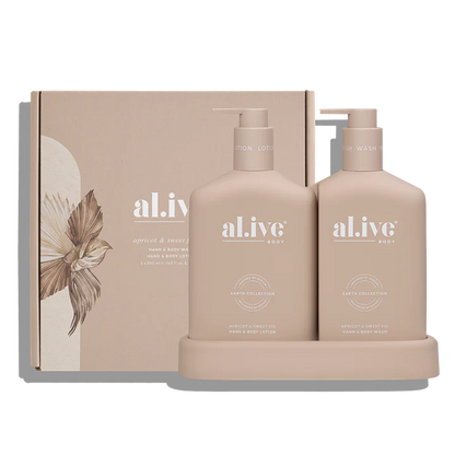 Wash And Lotion Duo Apricot And Sweet Fig