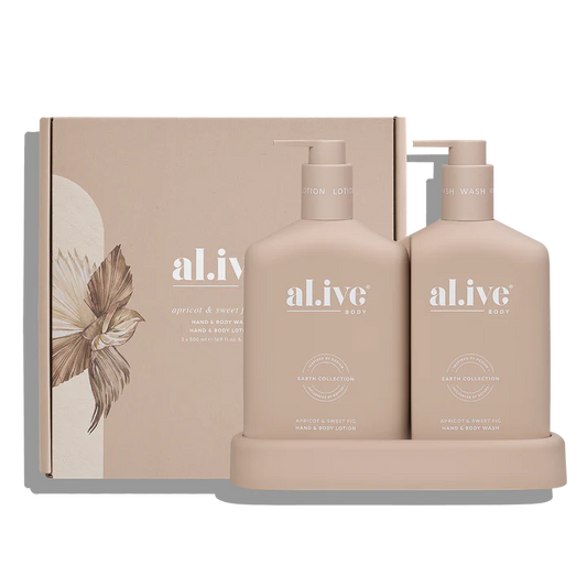 Wash And Lotion Duo Apricot And Sweet Fig