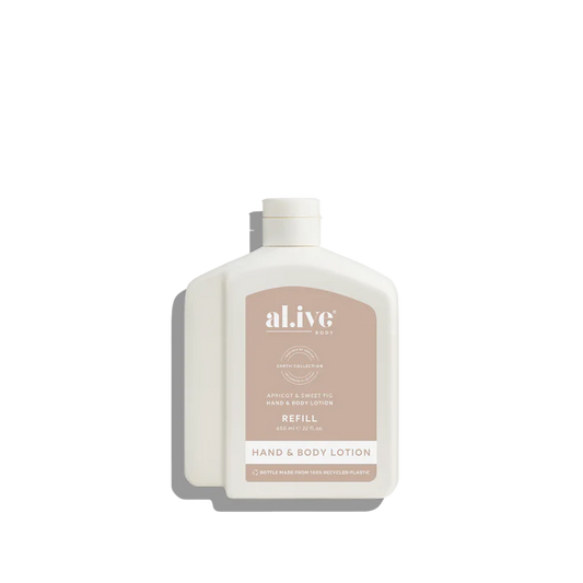 650ml Lotion Refill Apricot And Sweet Fig