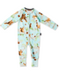 Squirrel Scurry Organic Long Sleeve Zip Romper [sz:newborn]