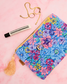 Bunch Of Fun Velvet Cosmetics Purse 