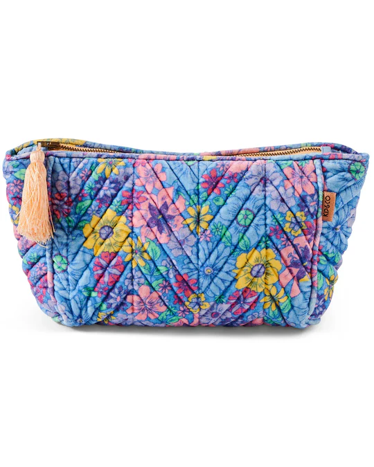 Bunch Of Fun Velvet Toiletry Bag 