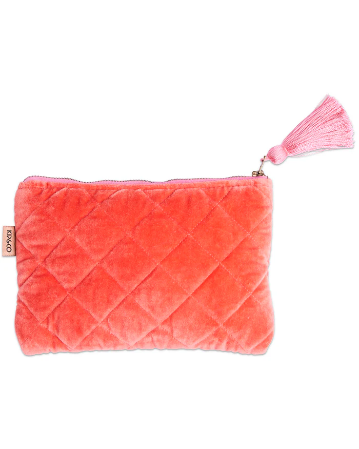Poppy Queen Velvet Cosmetic Purse
