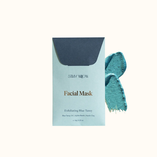 Facial Mask Exfoliation Blue Tansy 