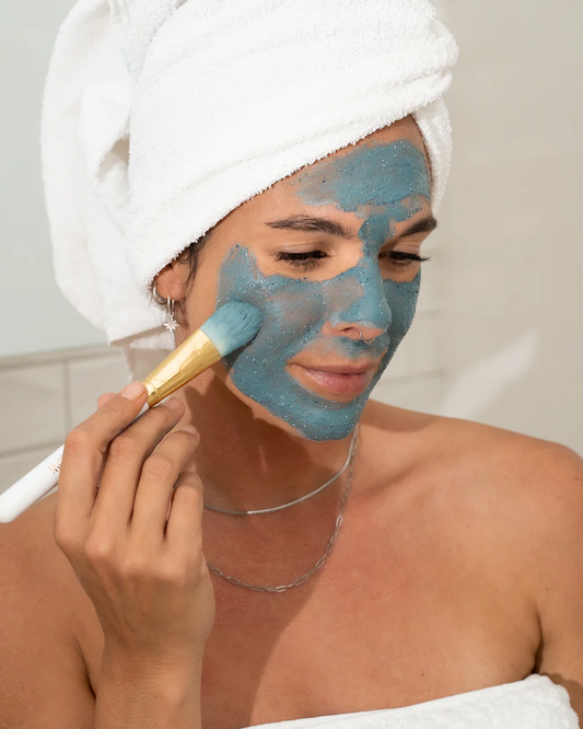 Facial Mask Exfoliation Blue Tansy 