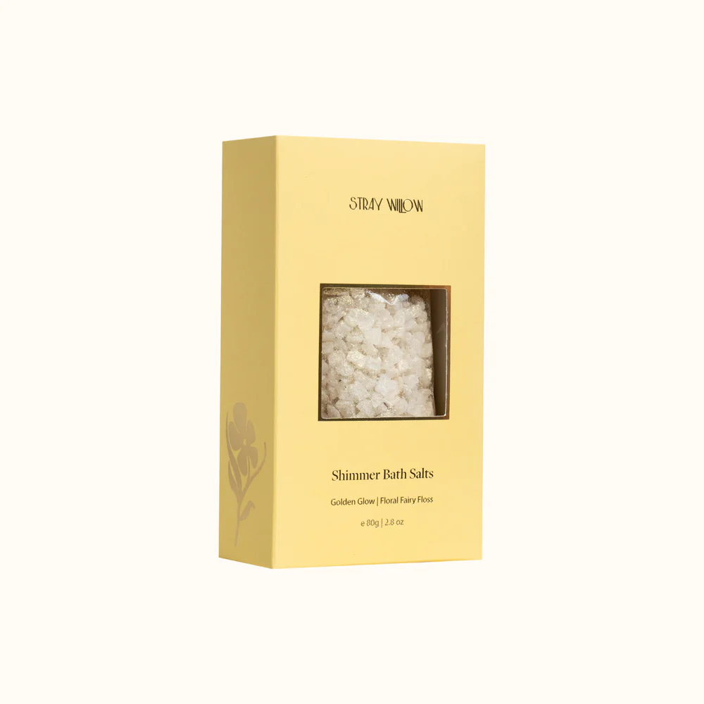 Shimmer Bath Salts Golden Glow