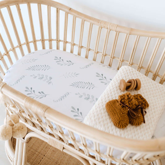 Bassinet Sheet Wild Fern 