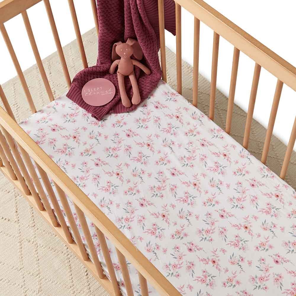 Fitted Cot Sheet Camille