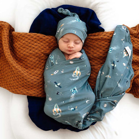 Baby Jersey Wrap Rocket