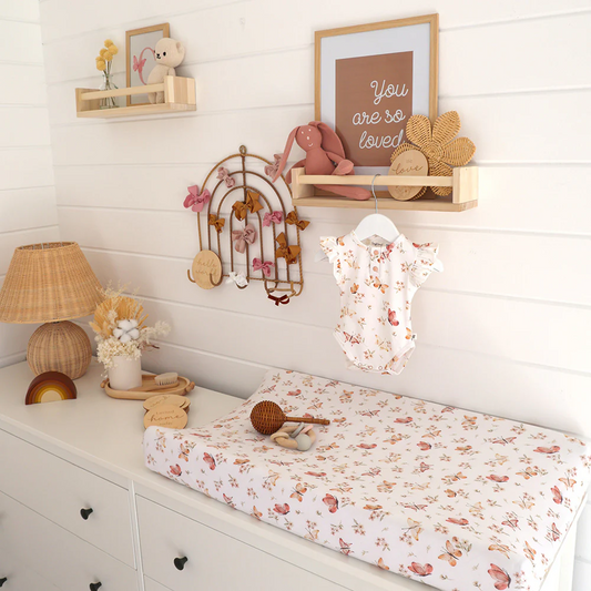 Bassinet Sheet Butterfly