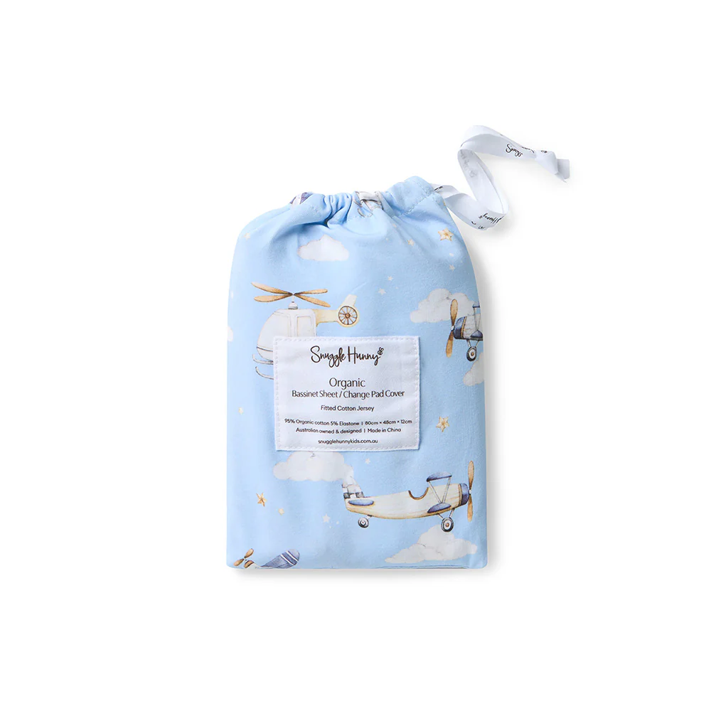 Bassinet Sheet Taking Flight 