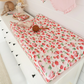 Fitted Bassinet Sheet Strawberry