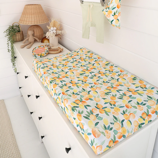 Bassinet Sheet Citrus Squeeze