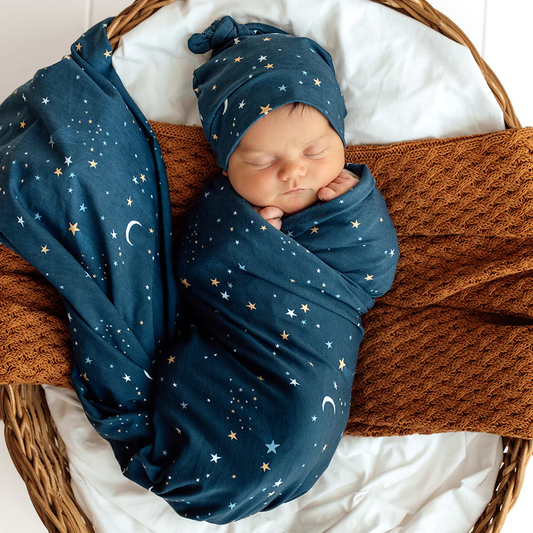 Starry Night Jersey Wrap Set 