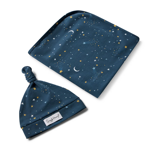 Starry Night Jersey Wrap Set 