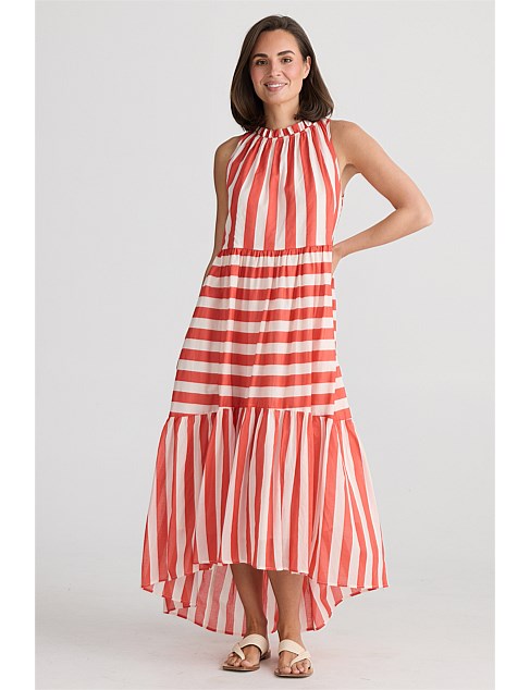 Margot Dress Noel Stripe [sz:small]