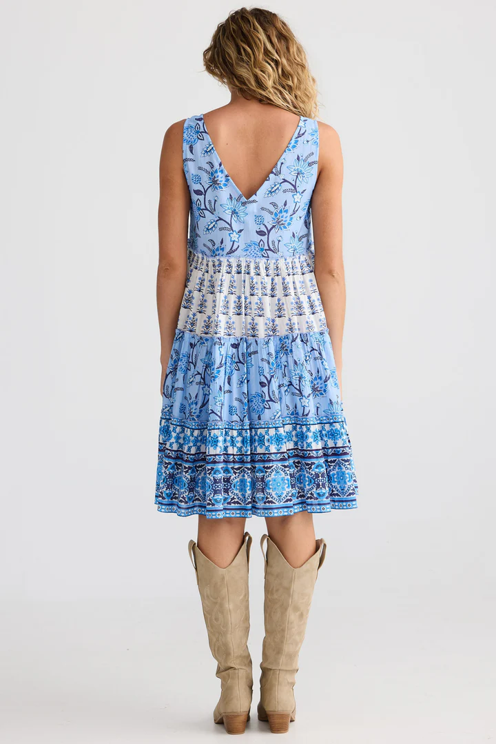 Lucky Charm Dress Blueberry [sz:small]