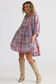 Winnie Mini Dress Picnic Stripe [sz:small/medium]