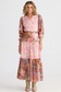 Tara Wrap Dress Dreamweaver [sz:small]