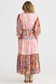 Tara Wrap Dress Dreamweaver [sz:small]