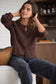 Nelly Long Sleeve Cardi Choc [sz:small]
