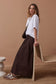 Florence Maxi Skirt Chocolate [sz:small]