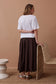 Florence Maxi Skirt Chocolate [sz:small]