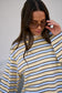 Beau Long Sleeve Slouchy Tee Butter Brunette [sz:extra Small]