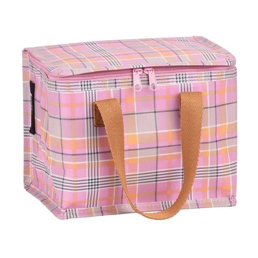 Lunch Box Pink Blanket Check 