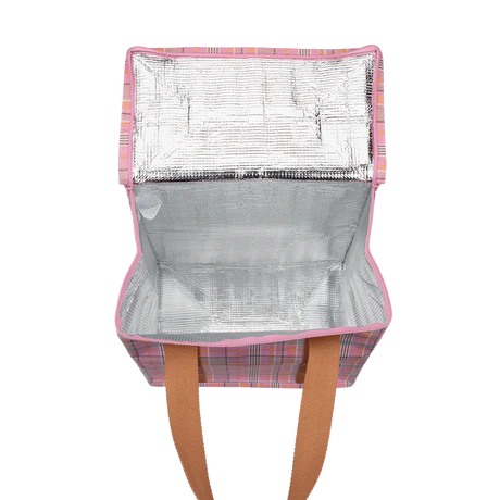 Lunch Box Pink Blanket Check 