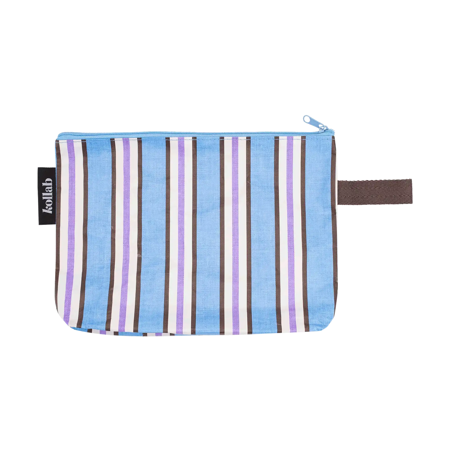 Clutch Choc Blue Stripe 