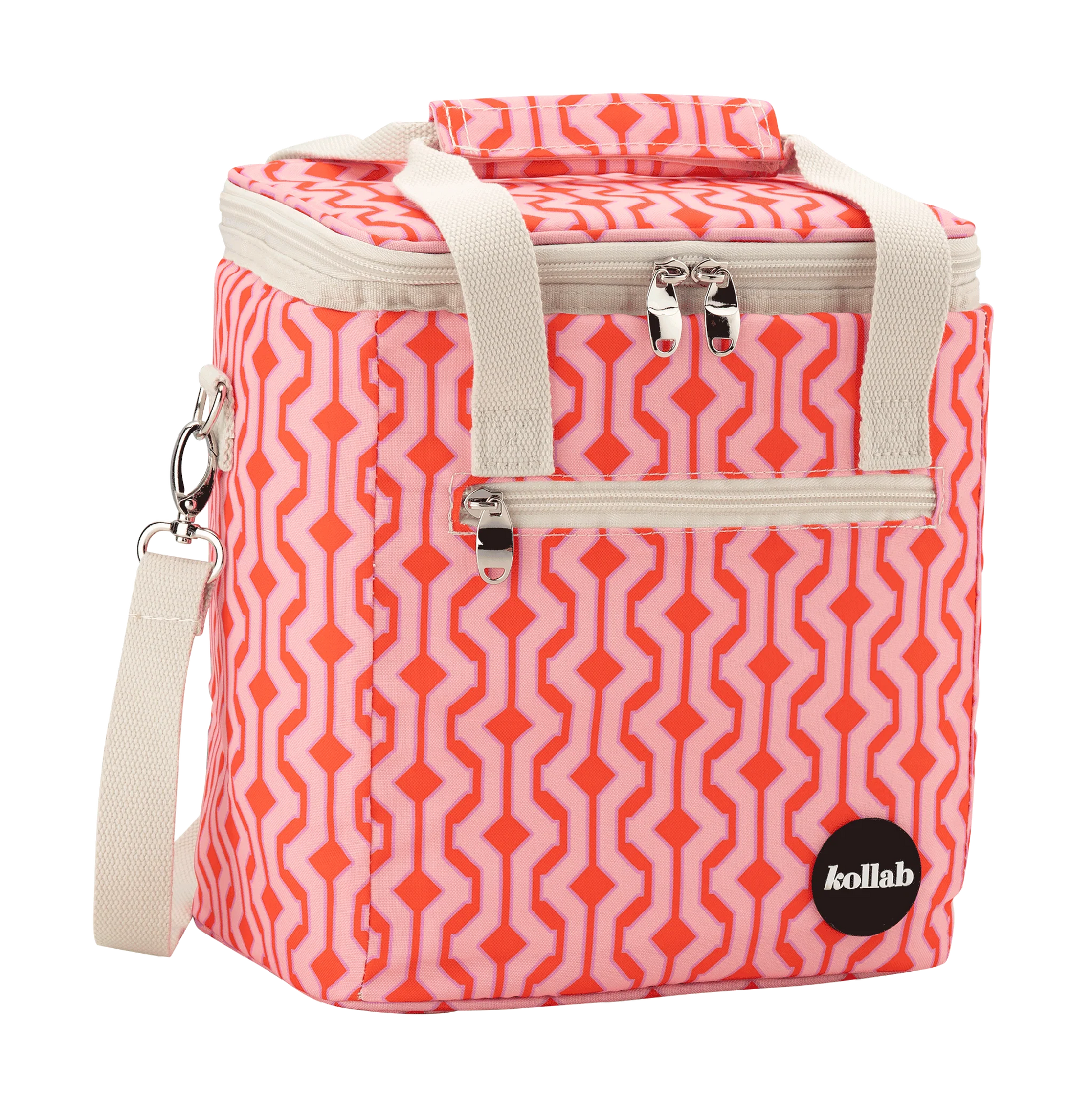 Mini Cooler Cherry Zig Zag
