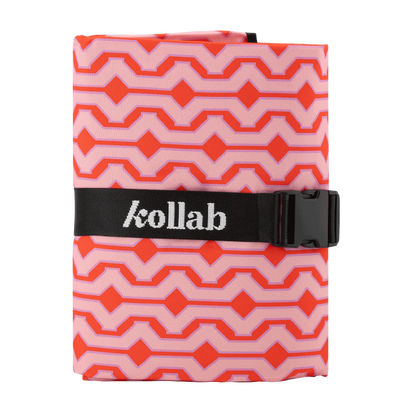 Picnic Mat Cherry Zig Zag