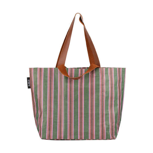 Shopper Tote Forest Stripe