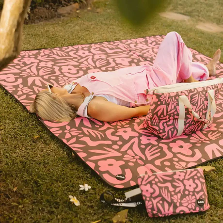 Picnic Mat Peach Bloom