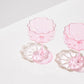 Wave Coupe Set Of 2 - Pink 